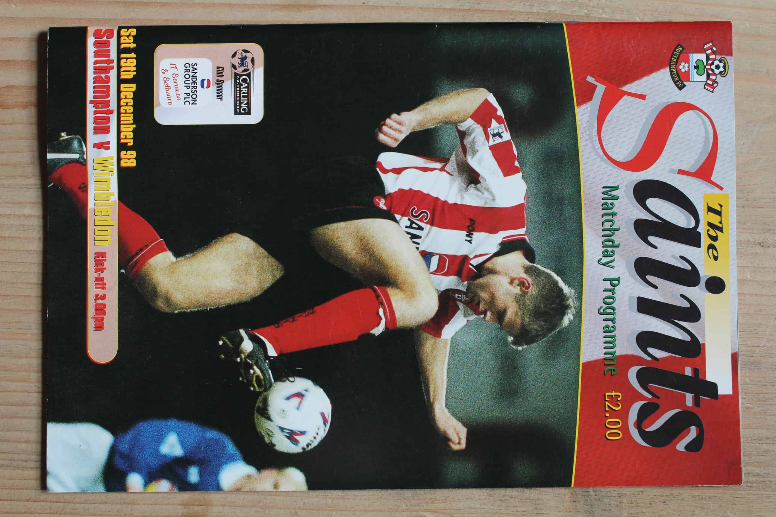 Southampton FC v Wimbledon